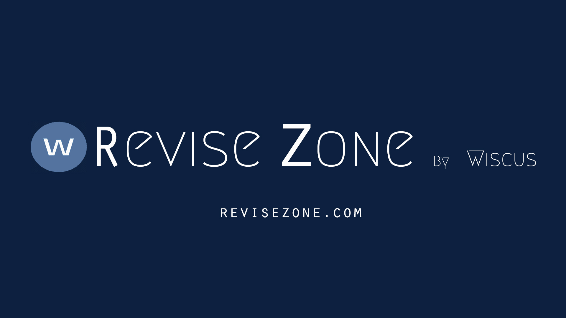 revise zone cover page